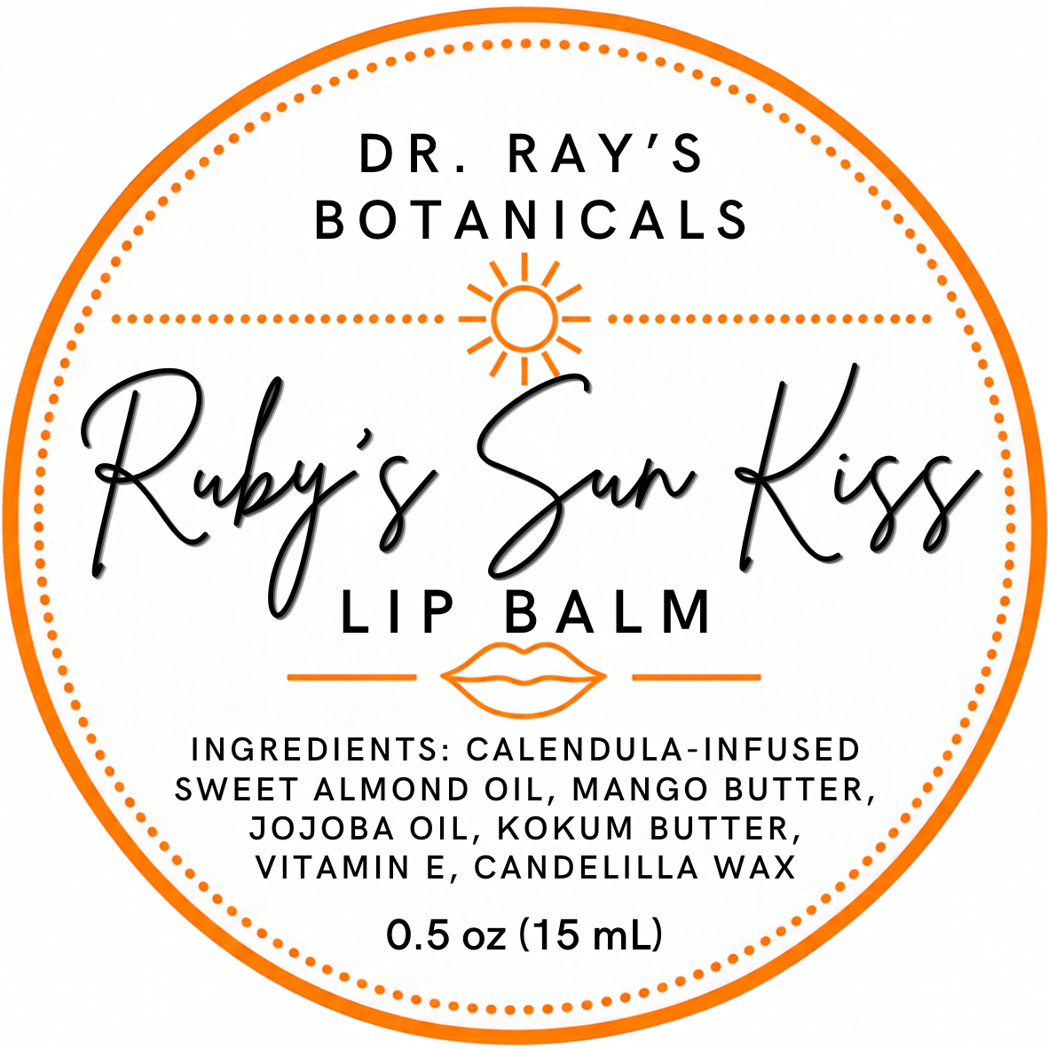 Ruby's Sun Kiss Lip Balm